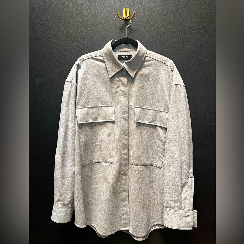 AMIRI Cashmere Overshirt. NWT Women’s Small/Petit.